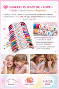 BRACELETS D’AMITIÉ « LOVE »