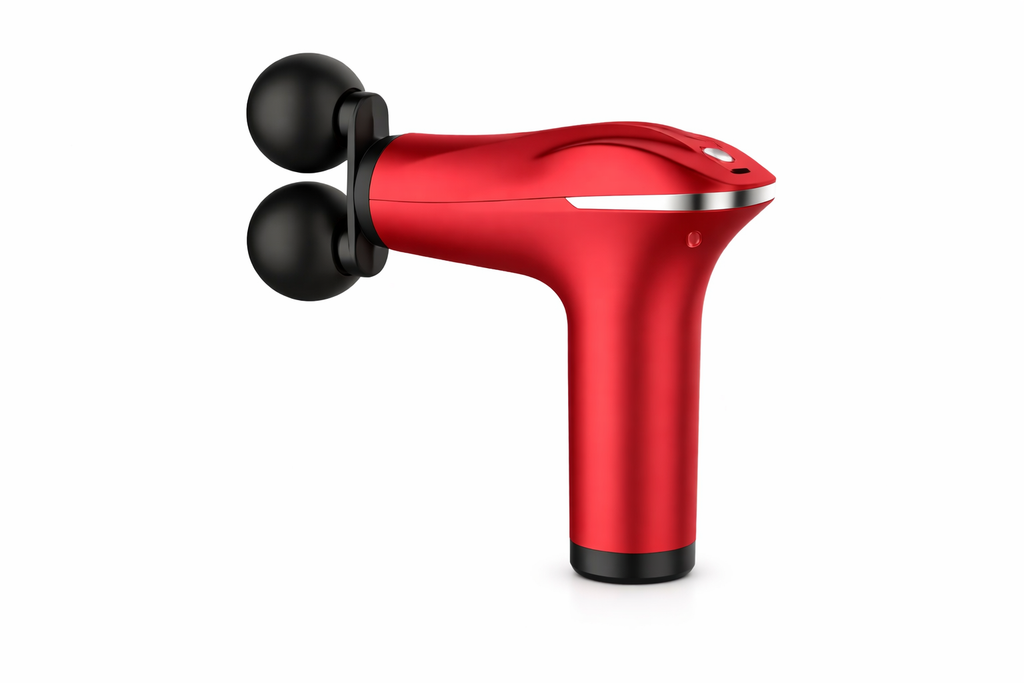 Pistolet de massage à double tête HB-011 pour tissus profonds relaxant pour tout le corps-contrôle