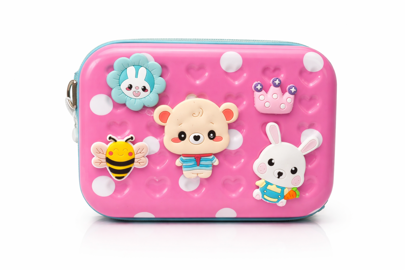 Trousse Enfant Rigide 3D – Grande Capacité – Fermeture Éclair – École Fille & Garçon