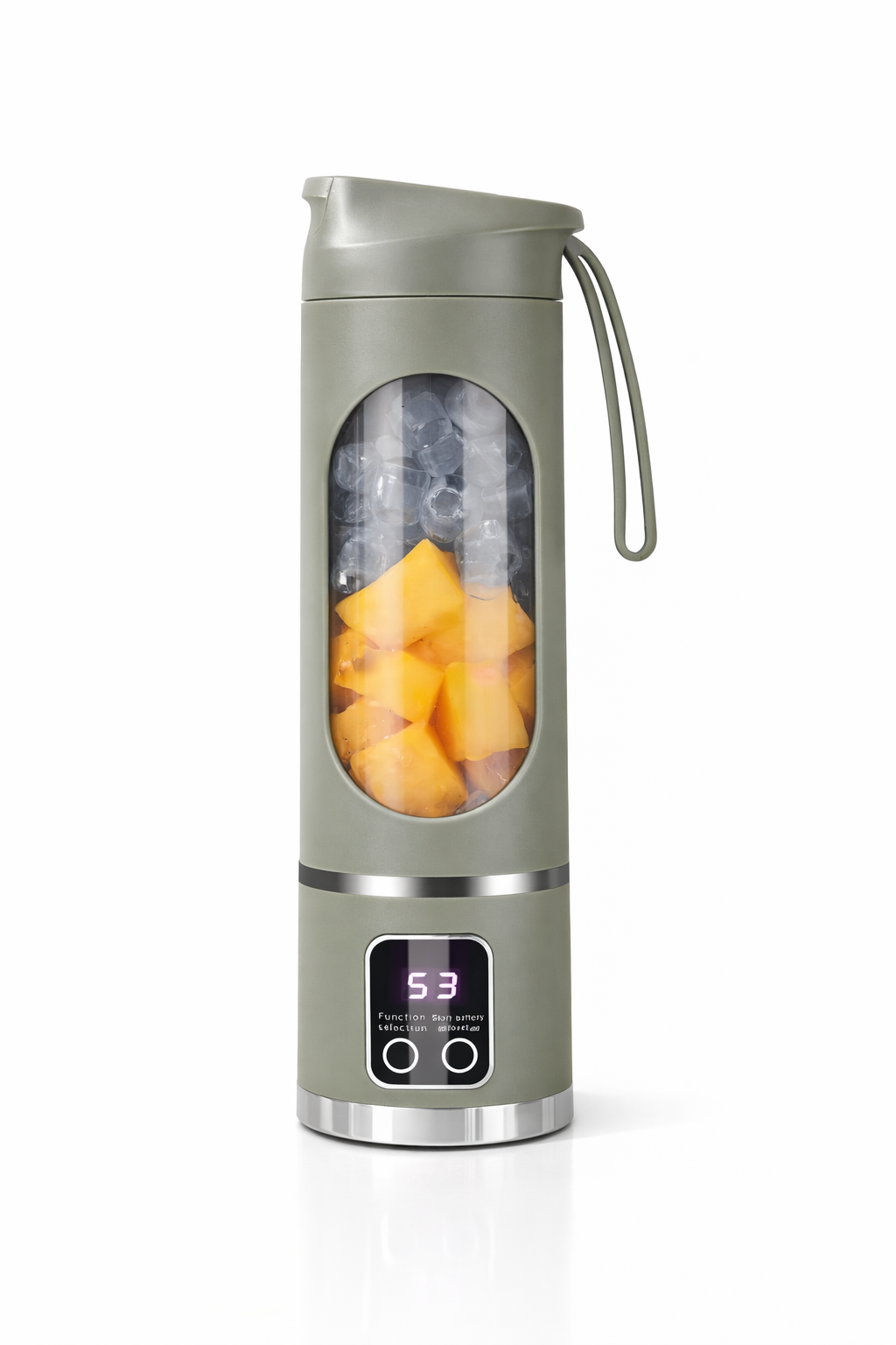 Mixeur Portable Rechargeable USB 450 ml – Blender Personnel Sans Fil 50W – Pour Smoothies, Fruits & Shakes – Compact, Puissant & Facile à Transporter