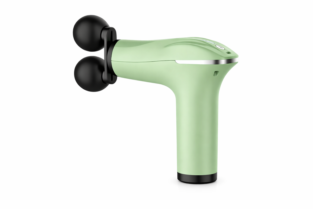 Pistolet de massage à double tête HB-011 pour tissus profonds relaxant pour tout le corps-contrôle