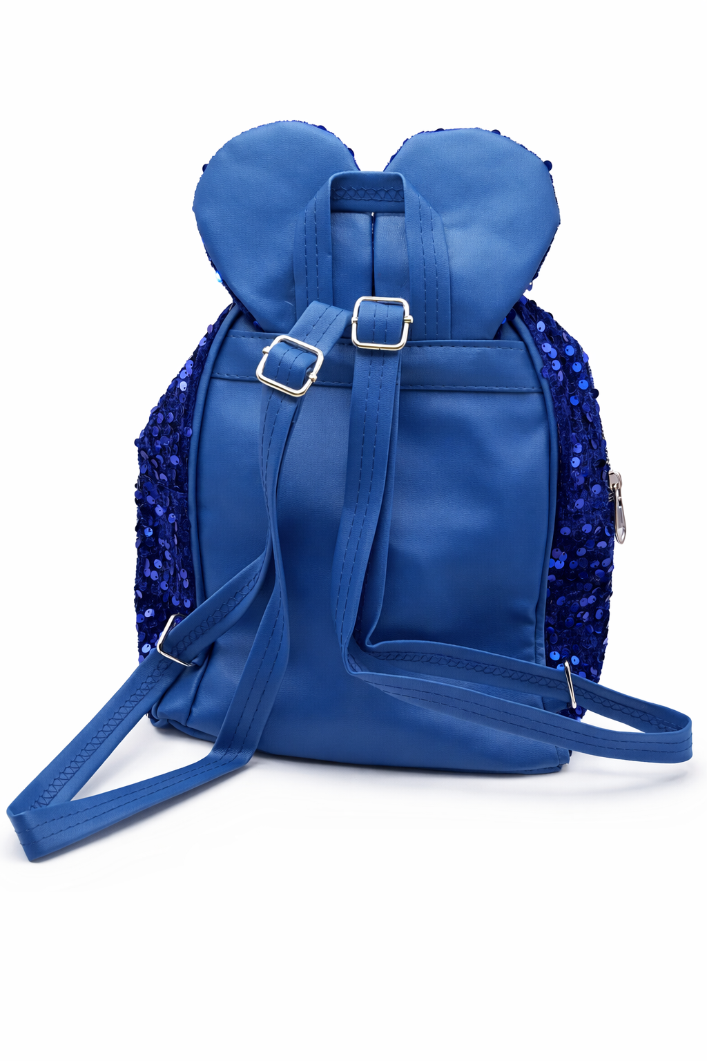 Sac à Dos Fille Sequins Pailleté avec Oreilles – Bretelles Réglables – École & Voyage