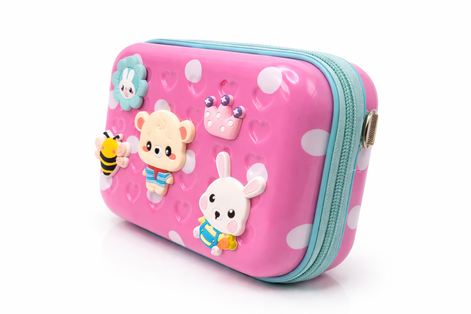 Trousse Enfant Rigide 3D – Grande Capacité – Fermeture Éclair – École Fille & Garçon