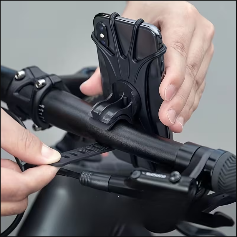 Support Smartphone Vélo Universel – Rotation 360° & Fixation Ultra Sécurisée