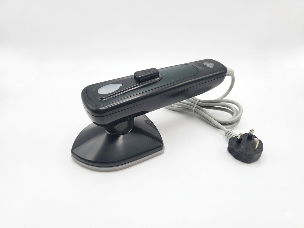 Mini Fer à Repasser Vapeur Portable – Fer Électrique Compact de Voyage – Semelle en Titane Anti-Adhésive – Repassage Sec & Vapeur – Léger et Pratique pour Tous Textiles